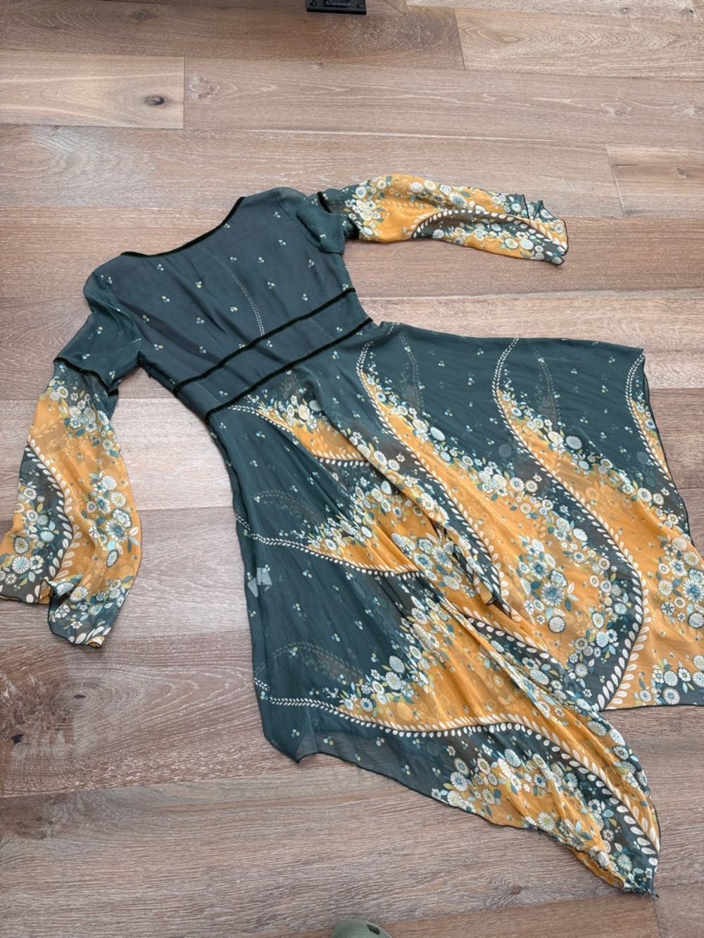 Vintage Y2K 2002 fall runway Anna Sui festival dress - Picture 10 of 12
